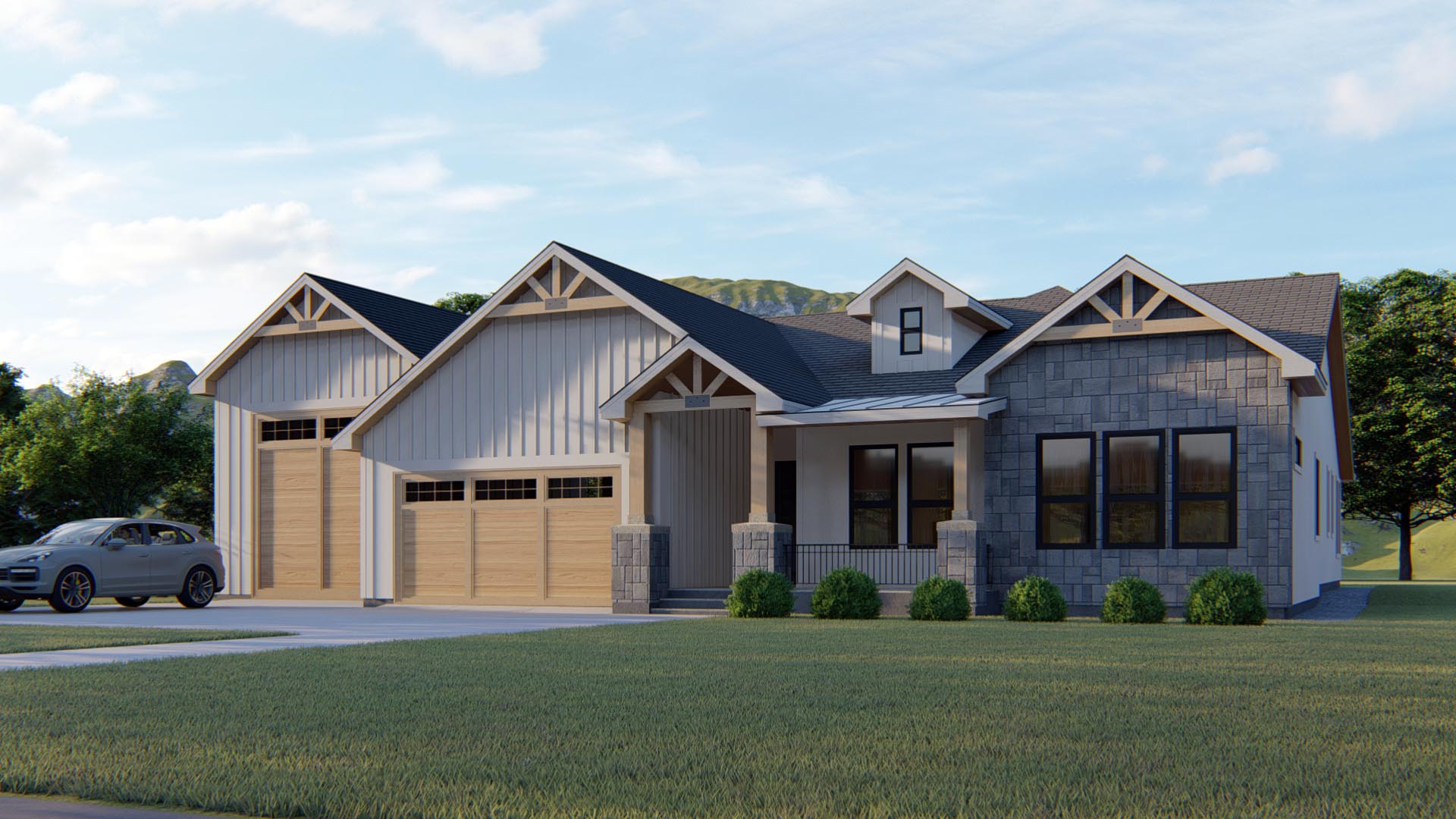3D visualization of a home